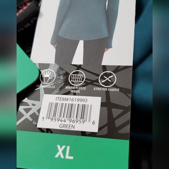 NWT Spyder Teal Green Base Layer Long Sleeve T-Shirt - Picture 7 of 7